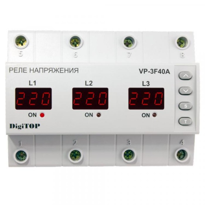 купить купить Реле напряжения DigiTOP VP-3F40A  