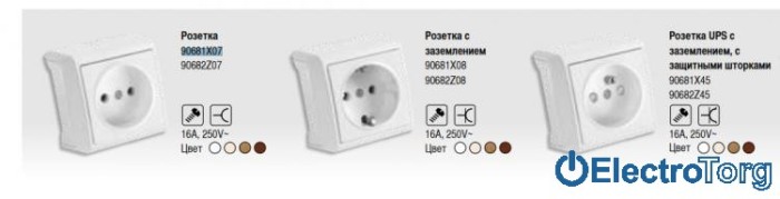 купить купить VI KO VERA  Розетка  