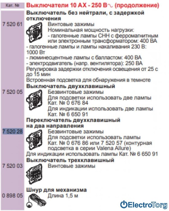 купить купить Переключатель 2-клавишный 10AX Valena IN'MATIC Legrand  