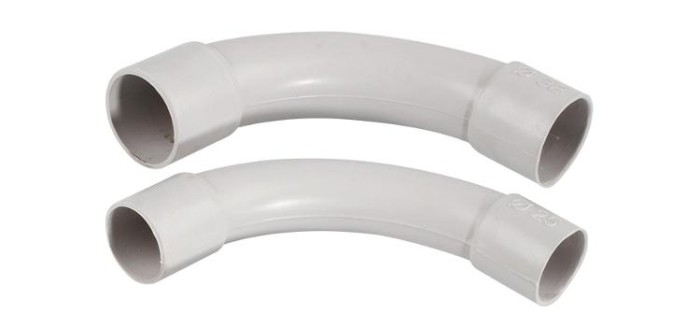 З'єднувач кутовий ПВХ труби d.16, сірий, Mutlusan, (001 051 010016 00 17)