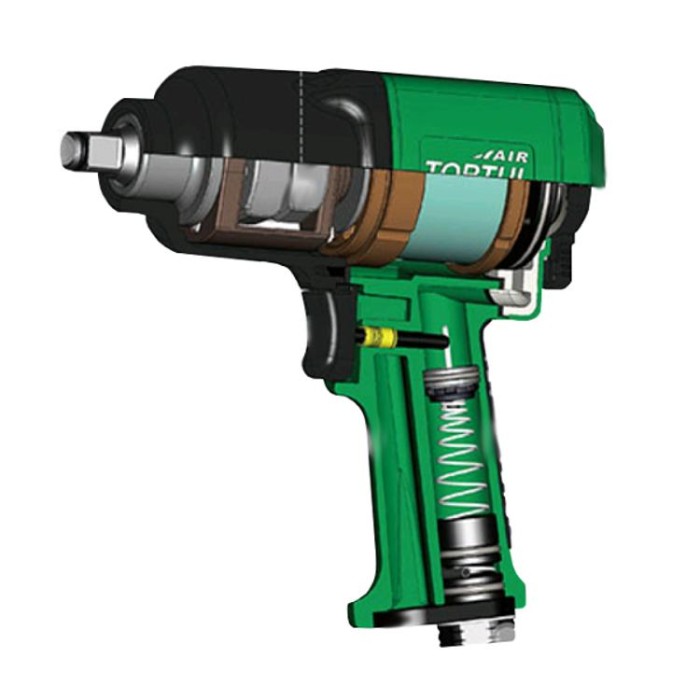 купить купить Пневмо гайковерт TOPTUL 1/2&quot; 1356N/m  9500об/мин KAAC1610  