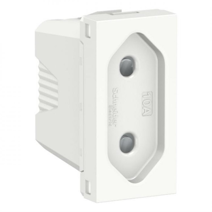 купить купить Розетка 16А шторки винтовой зажим 1 м белый Unica New Schneider Electric (Шнайдер Электрик)  