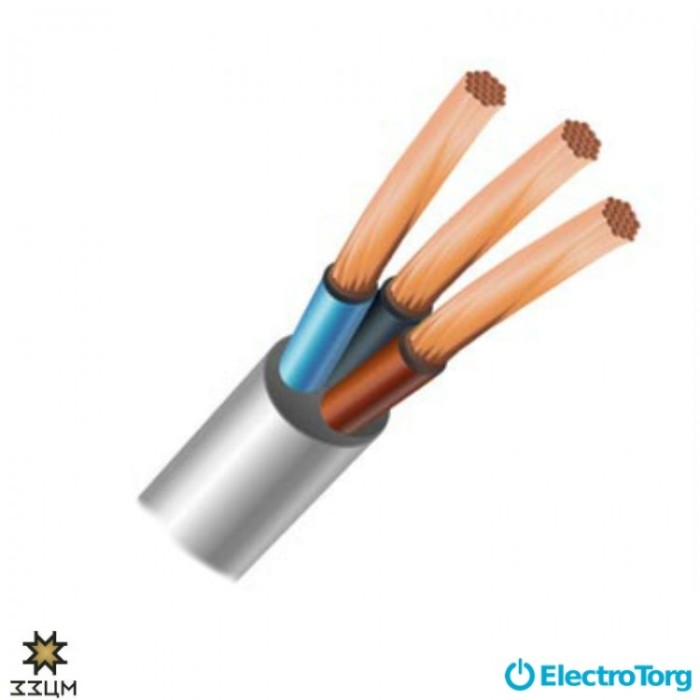 купить купить Провод ПВСнгд 3х1 ЗЗЦМ Electro Cable Group (ECG)  