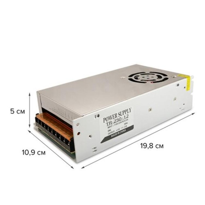 купить купить Блок питания OEM DC12 250W 20А TR-250-12  