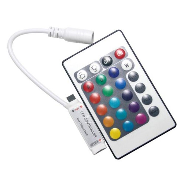 купить купить Контроллер RGB OEM 6А-IR-24-MINI кнопки  