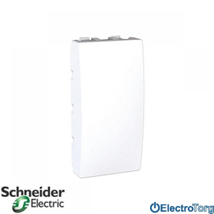 Заглушка 1-модульная белая Unica Schneider
