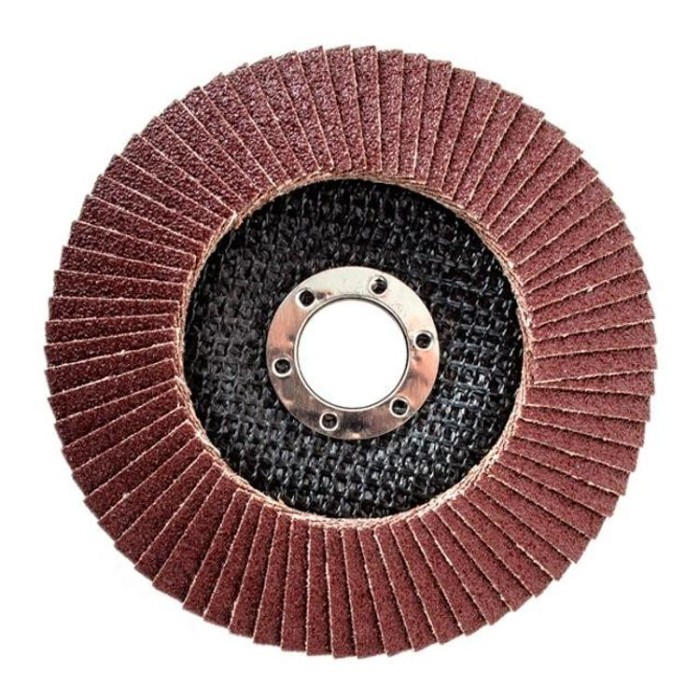 купить купить Диск шлифовальный лепестковый 125x22 мм, зерно K80 INTERTOOL BT-0208  