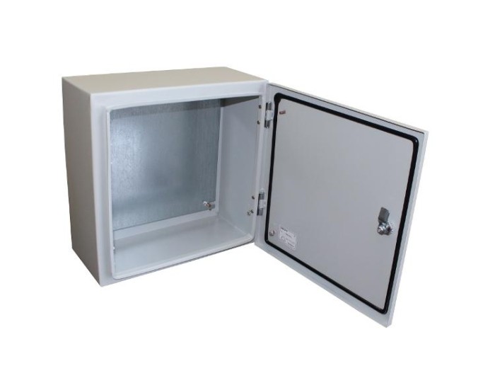 Корпус метал. ЩМП-400х400х200 IP54 з монтажною панеллю Україна