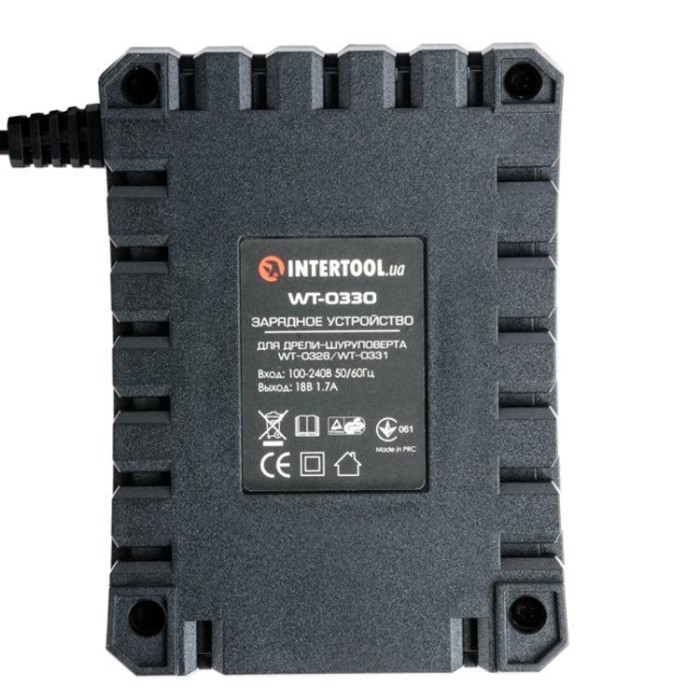 купить купить Зарядное утройство для дрели-шуруповерта Li-Ion 18В WT-0328/WT-0331, 1 час. зарядка. INTERTOOL WT-0330  