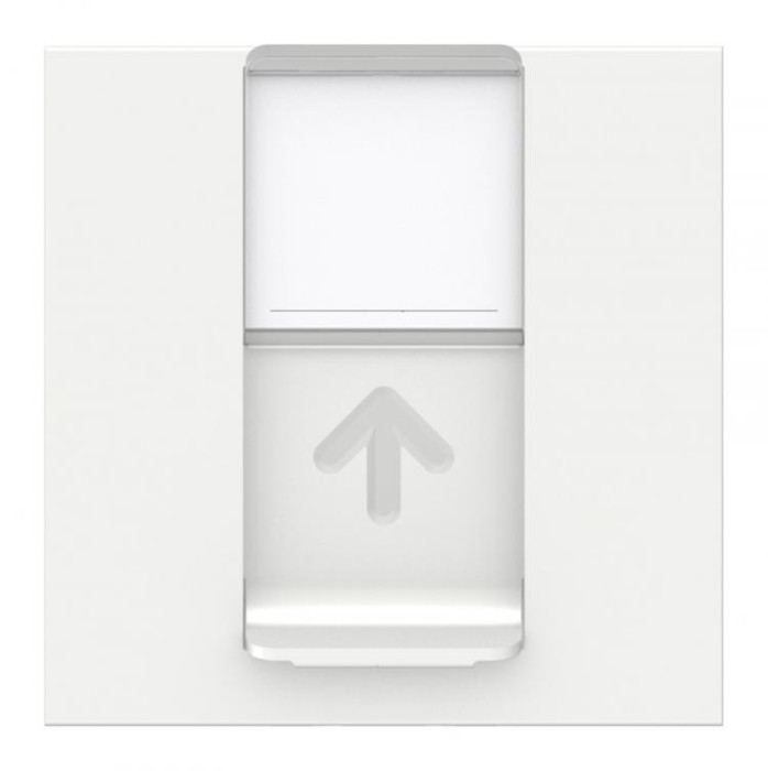 купить купить Розетка компьютерная RJ45 одинарная кат 6 STP 2м белый Unica New Schneider Electric (Шнайдер Электрик)  