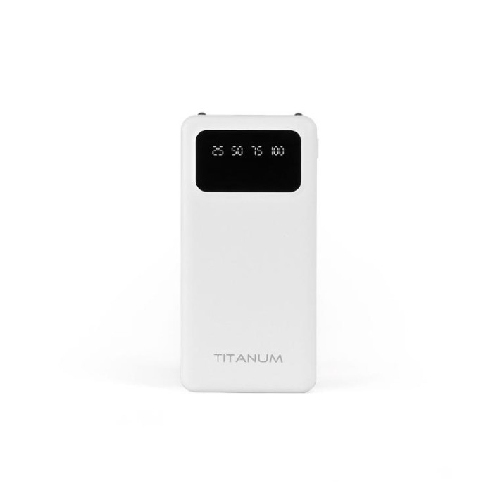 купить купить Повербанк 20000mAh TITANUM OL22 White  