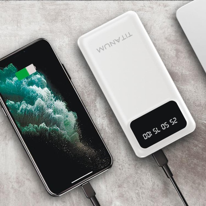 купить купить Повербанк 20000mAh TITANUM OL22 White  