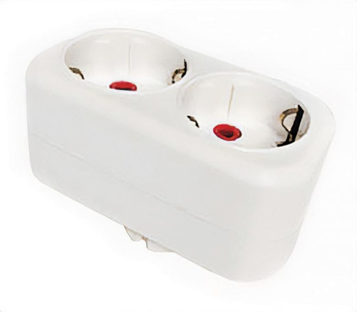 Двійник-розгалужувач з/з, 16А, прямий, &amp;quot;Mutlusan&amp;quot;, (001 170 033003 00 00)