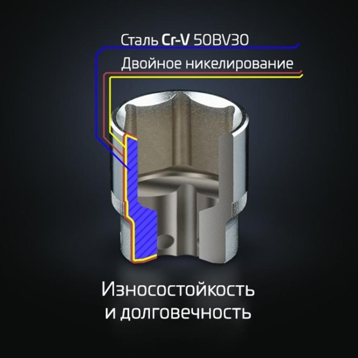 купить купить Набор инструментов 73 ед. STORM, 1/2&quot;, 1/4&quot;, Сr-V INTERTOOL ET-8073  