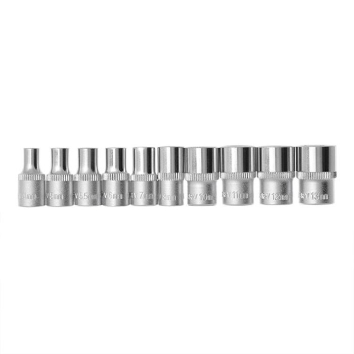 купить купить Набор инструментов 73 ед. STORM, 1/2&quot;, 1/4&quot;, Сr-V INTERTOOL ET-8073  