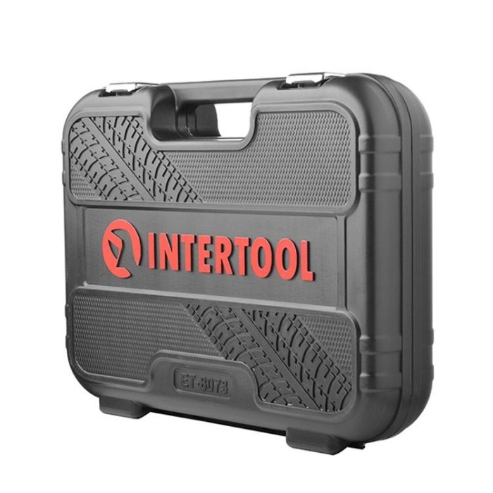 купить купить Набор инструментов 73 ед. STORM, 1/2&quot;, 1/4&quot;, Сr-V INTERTOOL ET-8073  