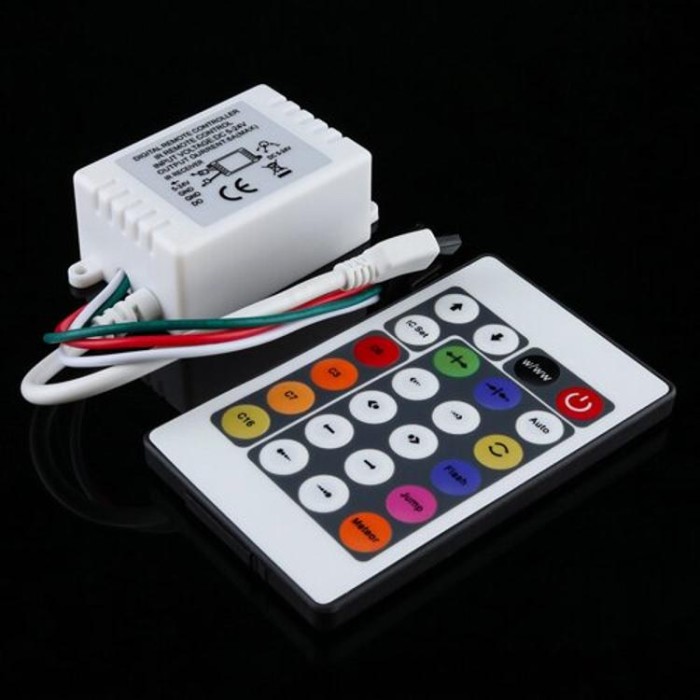 купить купить Контроллер SPI OEM Dream Color IR 24 buttons  