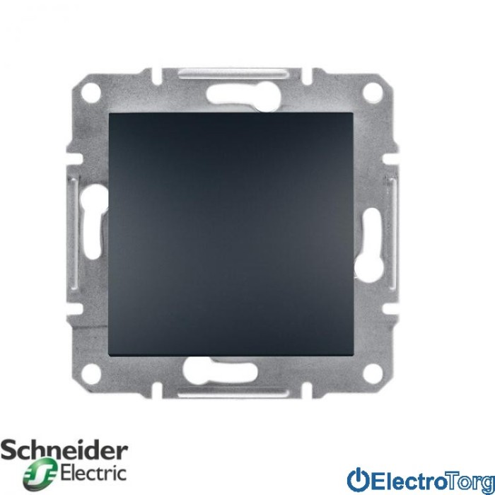 Заглушка антрацит Asfora Schneider Electric (Шнайдер Электрик)