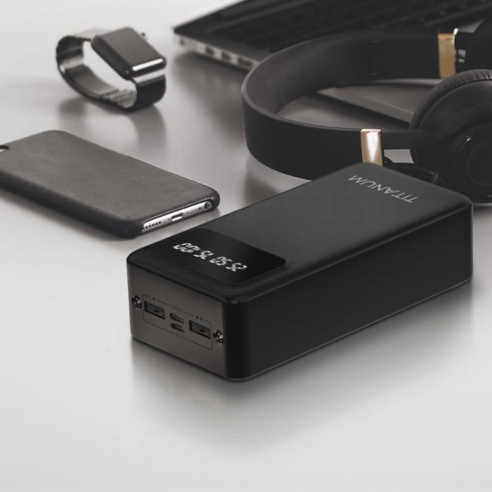 купить купить Повербанк 30000mAh TITANUM OL03 Black  