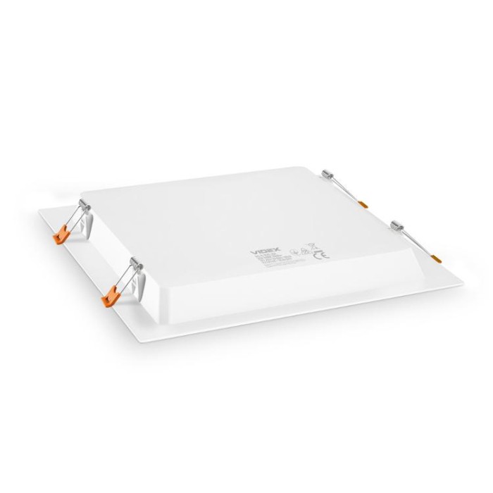 купить купить LED світильник Back вбудований квадратний VIDEX 26W 5000K  