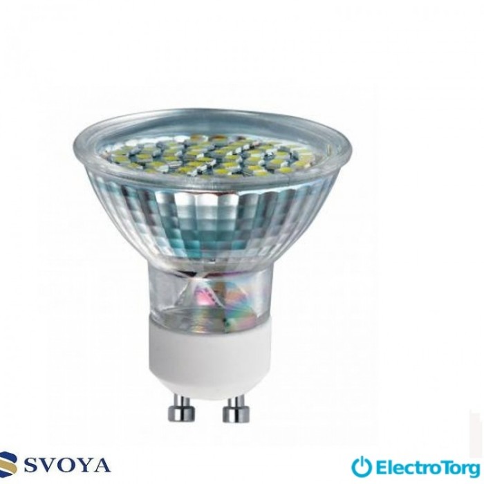 купить купить Светодиодная лампа MR16 3W, 5000K,  GU10 Svoya  