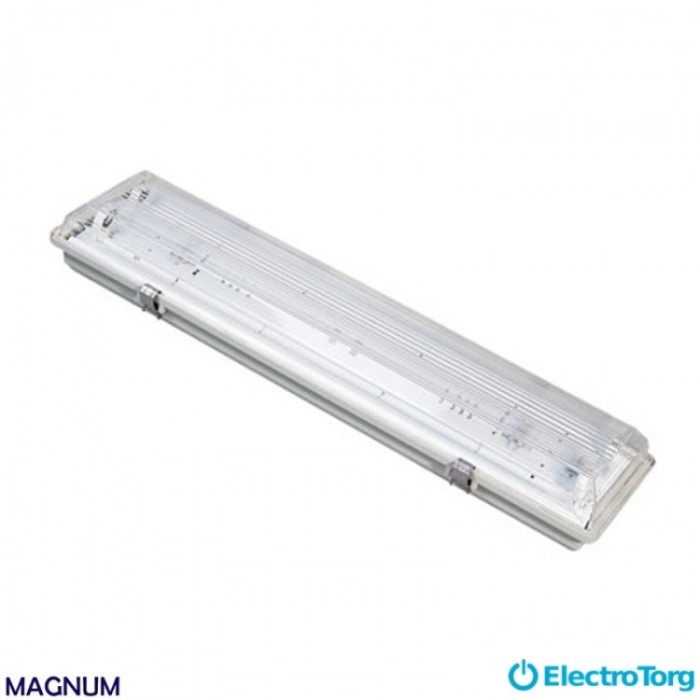 купить купить Светильник люминесцентный WPF 1x36W (IP65) (влагозащитный) MAGNUM  