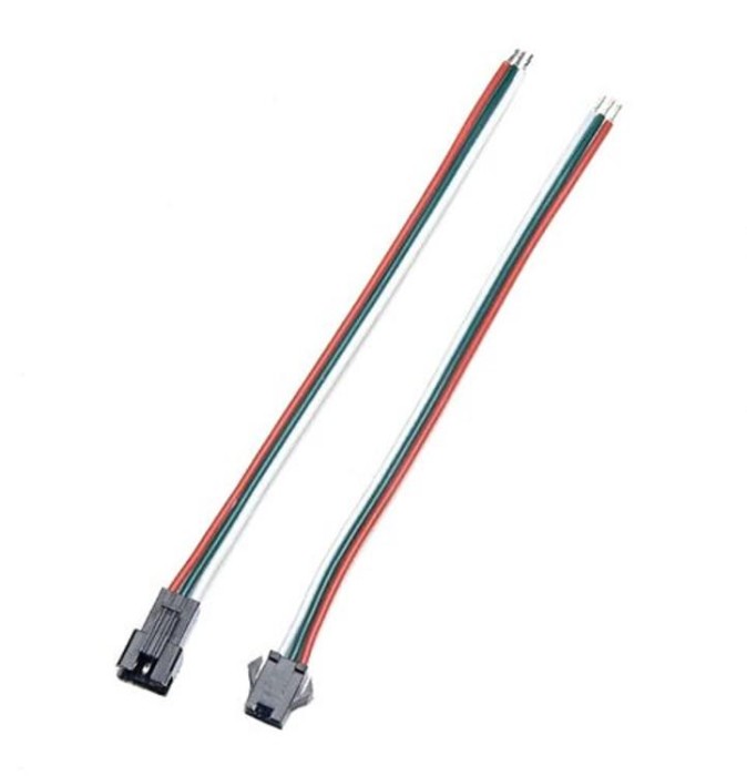 купить купить Коннектор SC-23-WW-3 SPI 3pin (комплект male+female c проводом)  