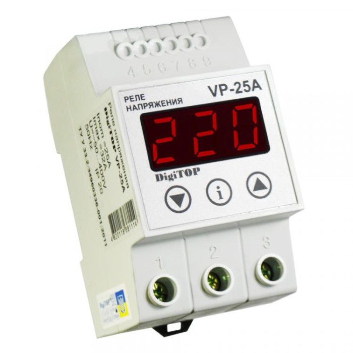 купить купить Реле напряжения DigiTOP VP-25А  