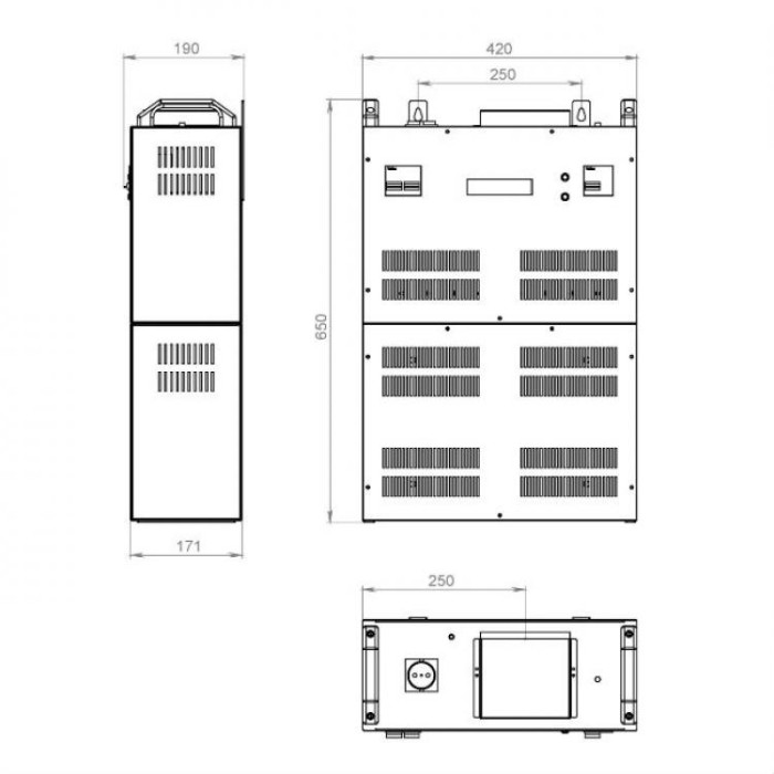 купить купить Стабилизатор напряжения однофазный Volter - 22ш (Вольтер)  