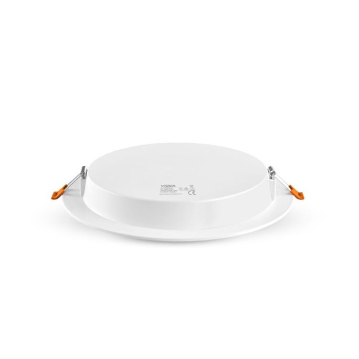 купить купить LED світильник Back вбудований круглий VIDEX 26W 5000K  