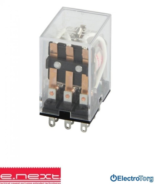 купить купить Реле промежуточное e.control.p536, 5А, 230В АC, на 3 группы контактов, катушка E.NEXT(Енекст)  