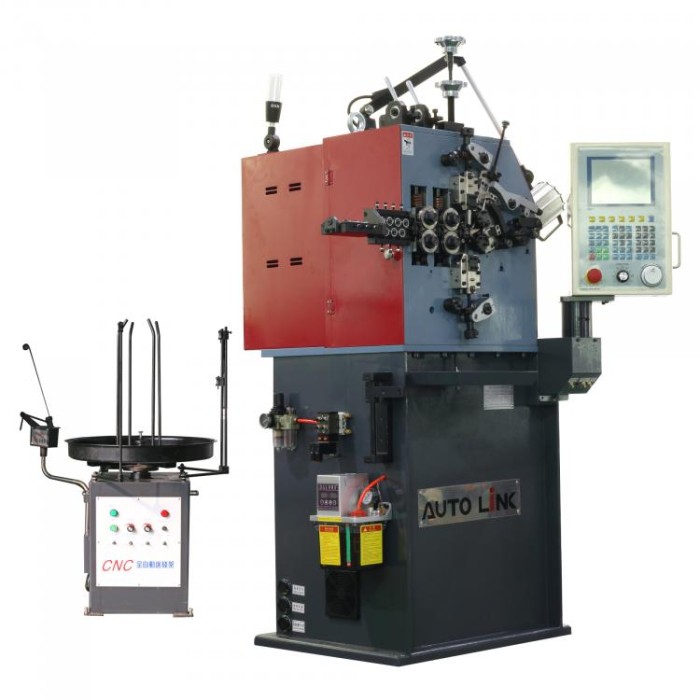 Пружинонавивальний верстат з ЧПК 3-осьовий SC-320 для виготовлення пружин (0.4-2.0 мм) Auto Link