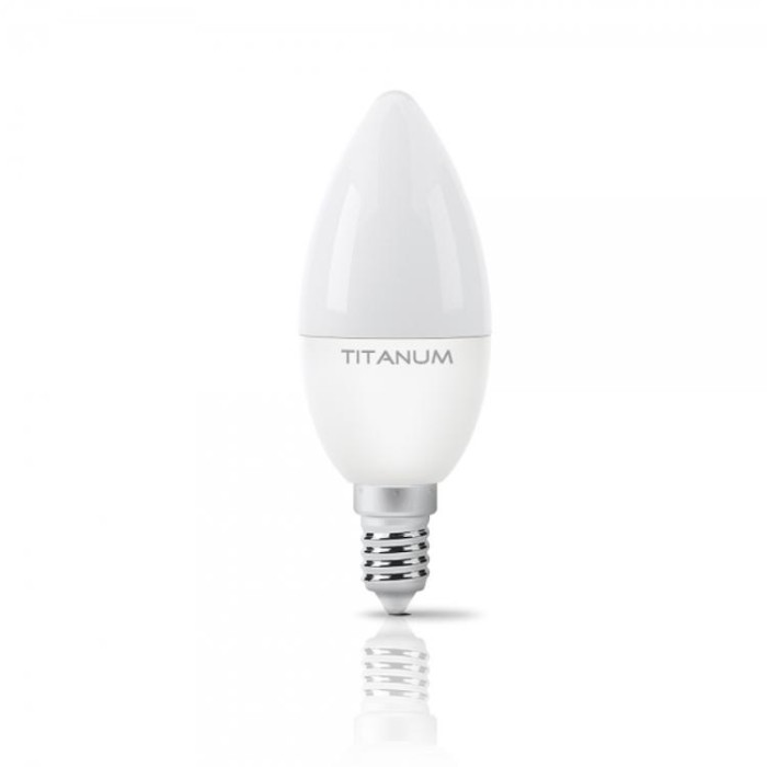 купить купить LED лампа C37 6W E14 3000K TITANUM  