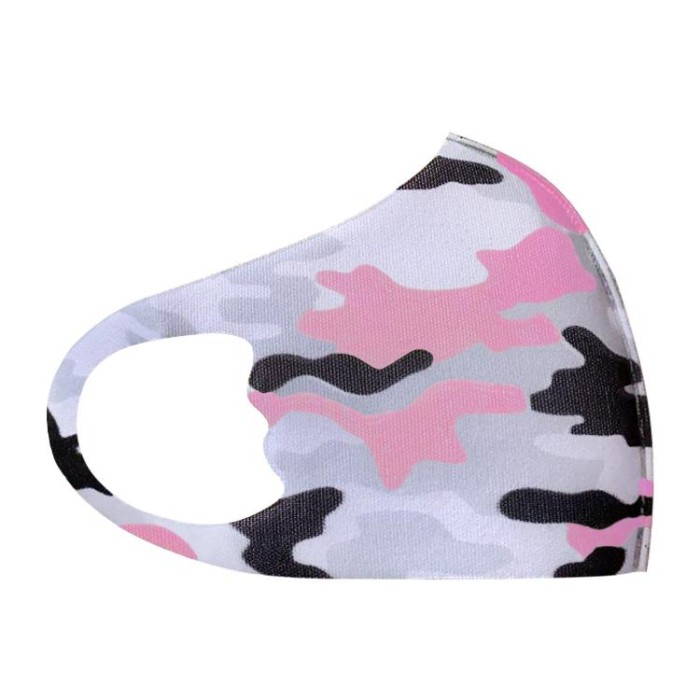 купить купить Захисна маска Pitta Military PС-MP, розмір: дитячий, military рожевий  