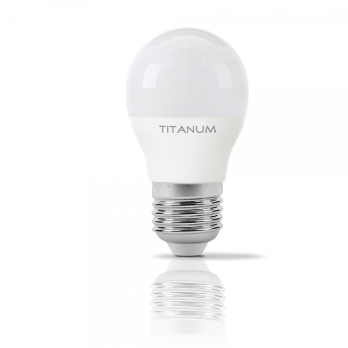 купить купить LED лампа G45 6W E27 3000K TITANUM  