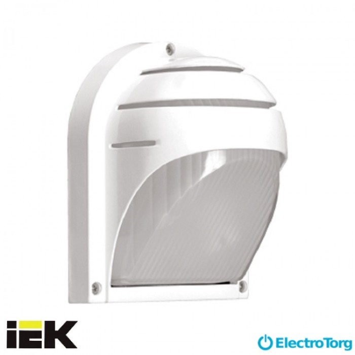 купить купить Светильник НПП2501 белый/ресничка 60Вт IP54 ИЭК (IEK)  