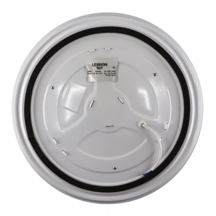 купить купить LED светильник Lebron L-Cl-Wave, 30W, 4100K, 2100Lm, D.380мм  