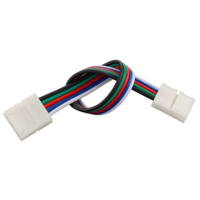 купить купить Коннектор для светодиодных лент OEM SC-22-SW-15-5 10mm RGBW 2joints wire (провод-2 зажима)  