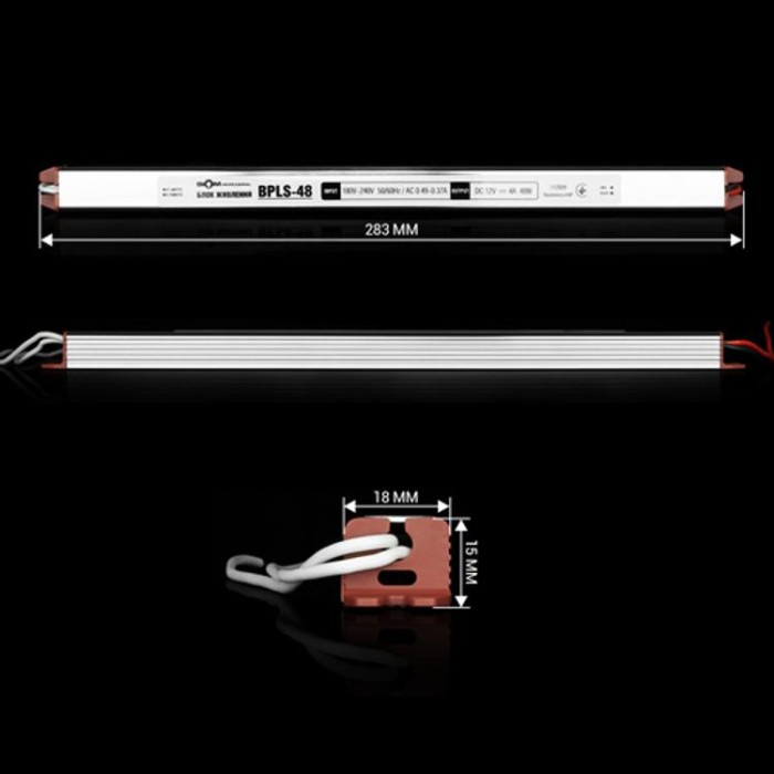 купить купить Блок питания Professional DC12 48W BPLS-48-12 4А stick BIOM  