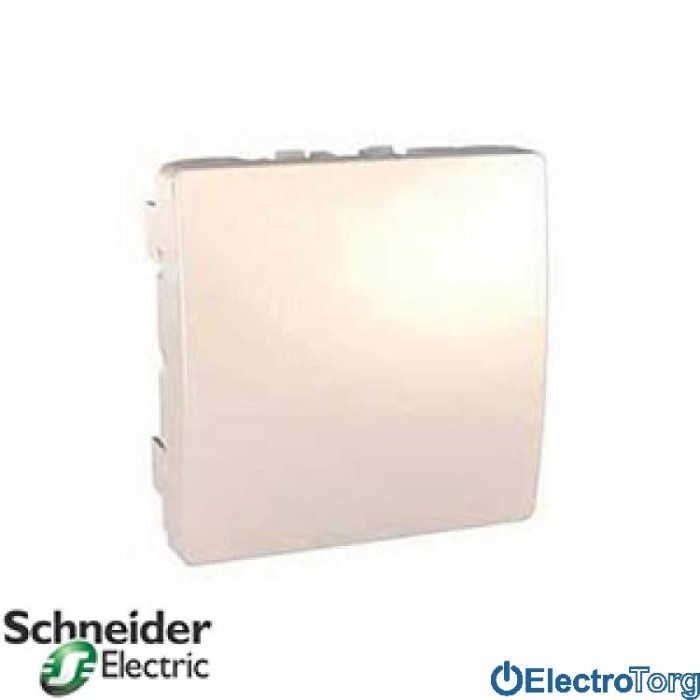 Заглушка 2-модульная слоновая кость Unica Schneider