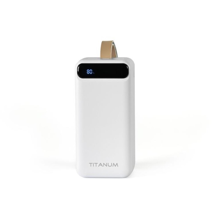 купить купить Повербанк 50000mAh TITANUM 741S 22.5W White  