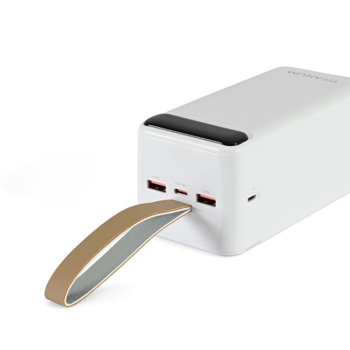 купить купить Повербанк 50000mAh TITANUM 741S 22.5W White  
