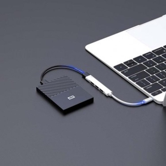 купить купить USB ХАБ HAVIT HV-HB41 Type-C на 4USB  