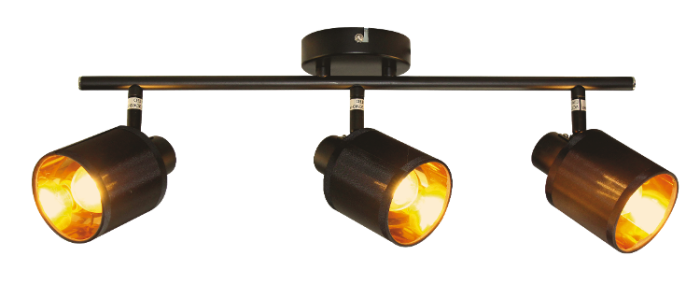 Світильник VELMAX V-TPL-WL004-3, max 35W, E14, 220V