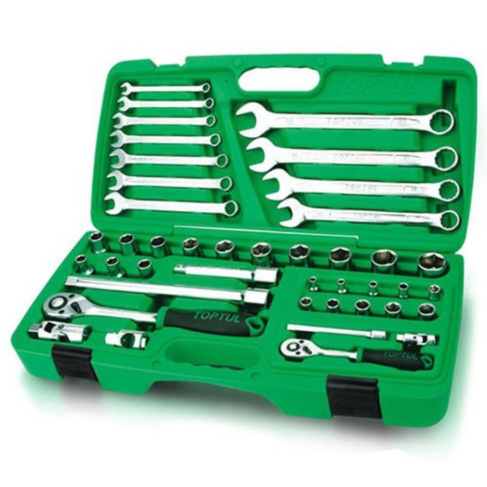 Набор инструментов для авто 1/2&amp;quot;, 1/4&amp;quot; TOPTUL GAAI4201