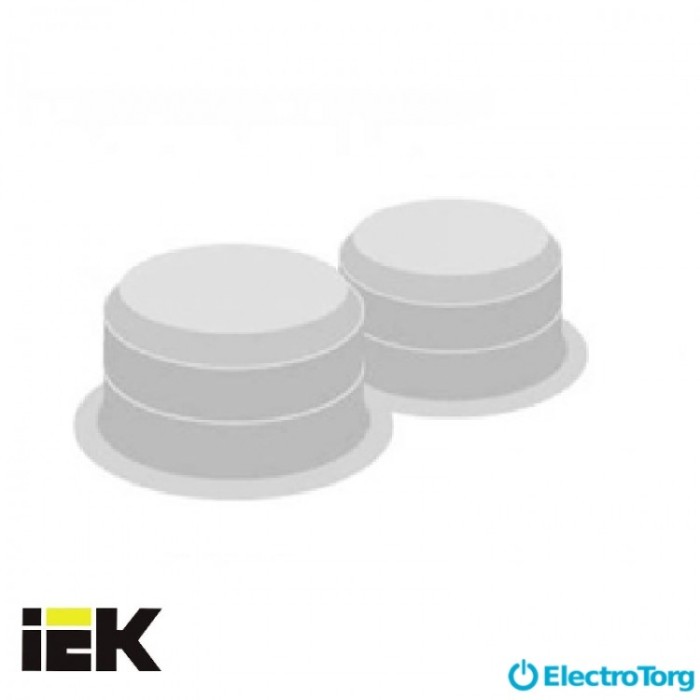 купить купить Заглушка, для гофрированных труб, прозрачная TFLEX25 ИЭК(IEK)  
