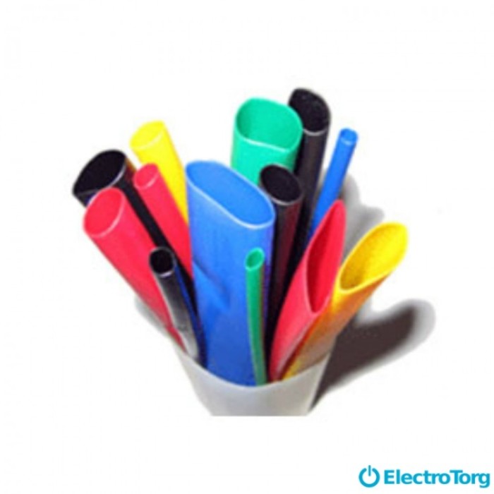 купить купить Термоусаживаемая трубка e.termo.stand.1,5.0,75.blue, 1,5/0,75, 1м, синяя E-next  