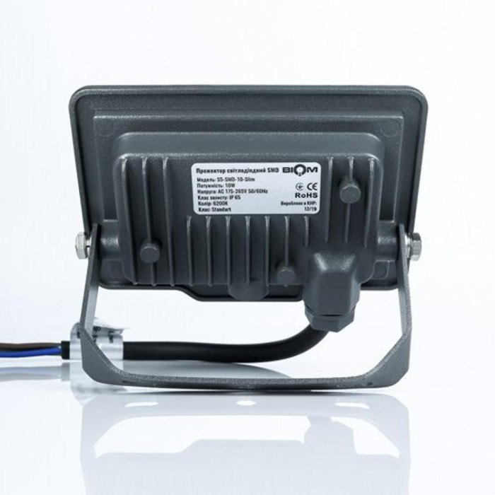 купить купить Светодиодный прожектор BIOM 10W S5-SMD-10-Slim 6200К 220V IP65  
