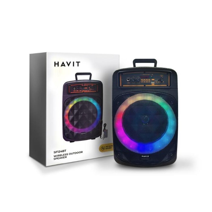 купить купить Портативна колонка HAVIT HV-SF124BT 8W RGB  