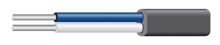 Кабель силовий АВВГ 2х4 (1м) &amp;quot;СВІТ-БУД електро&amp;quot;